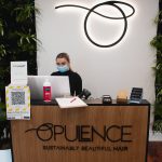 Opulence, Wanaka, 3-D back-lit logo and 3-D reception desk signage 