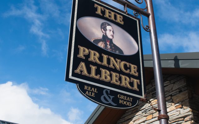 The Prince Albert – Hanging Sign