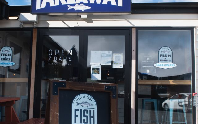 Albert Town Fish Company – External Signage and Sandwich Board