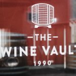 The Wine Vault window treatment 