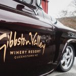 Gibbston Valley Winery, vintage car 