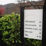 Gibbston Valley Winery, digitally printed directional signage 