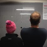 Puzzling World, Dazzle Wall, digitally printed 