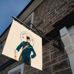 The Lord Clyde - hanging sign 