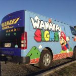 Wanaka Signs, digitally printed van wrap 
